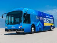 Proterra&apos;s new ZX5 electric bus.
