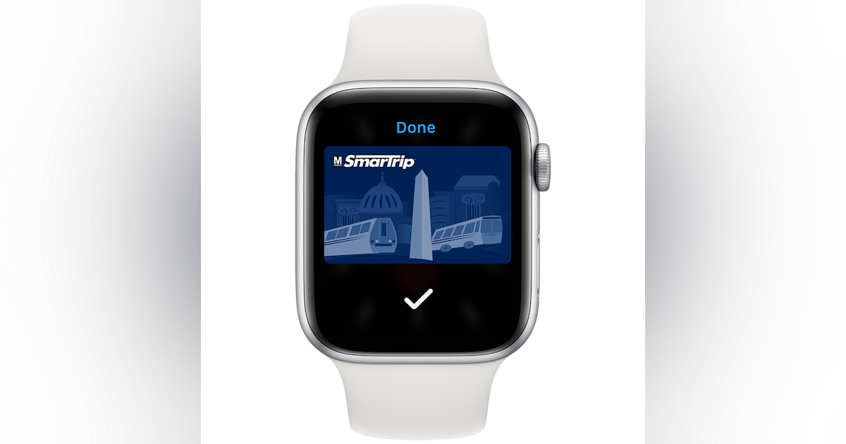 WMATA, Cubic introduce SmarTrip for iPhone and Apple Watch Mass Transit