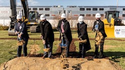 State and local officials break ground on the West Lake Corridor Project on Oct. 28, 2020. State and local officials break ground on the West Lake Corridor Project on Oct. 28, 2020.