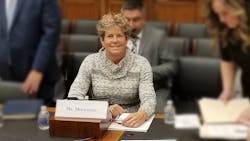Stacey Mortensen during her November 2019 House T&I Committee hearing testimony. Stacey Mortensen during her November 2019 House T&I Committee hearing testimony.