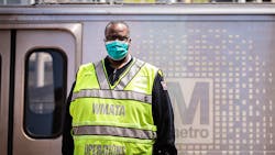 U.S. transit systems have had mask requirements for riders and employees for many months as a way to mitigate the spread of the virus that causes COVID-19. Washington Metropolitan Area Transit Authority's face mask requirement went into effect on May 18. U.S. transit systems have had mask requirements for riders and employees for many months as a way to mitigate the spread of the virus that causes COVID-19. Washington Metropolitan Area Transit Authority's face mask requirement went into effect on May 18.