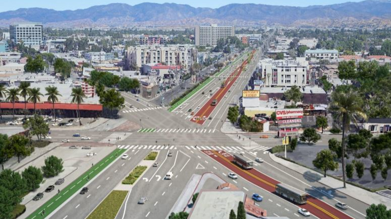North Hollywood &ndash; Vineland Avenue and Lankershim Boulevard Post-Project