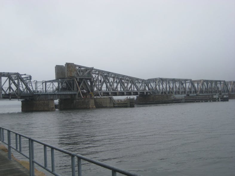 The existing Connecticut River Bridge.