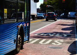 New enforcement cameras will help ensure that only buses and other essential vehicles utilize priority sections of the roadway. New enforcement cameras will help ensure that only buses and other essential vehicles utilize priority sections of the roadway.