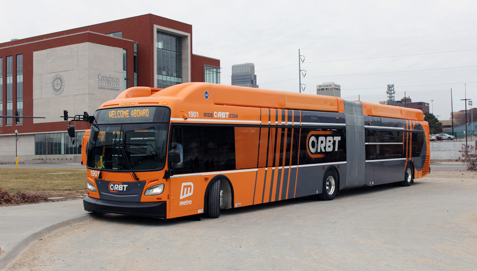 Rapid transit arrives in Omaha with launch of ORBT Mass Transit