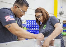 The unique partnership launches a new electric bus manufacturing training program and union contract.