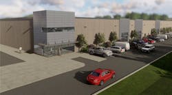 Rendering of Wabtec&apos;s future 11,000-square-foot facility.