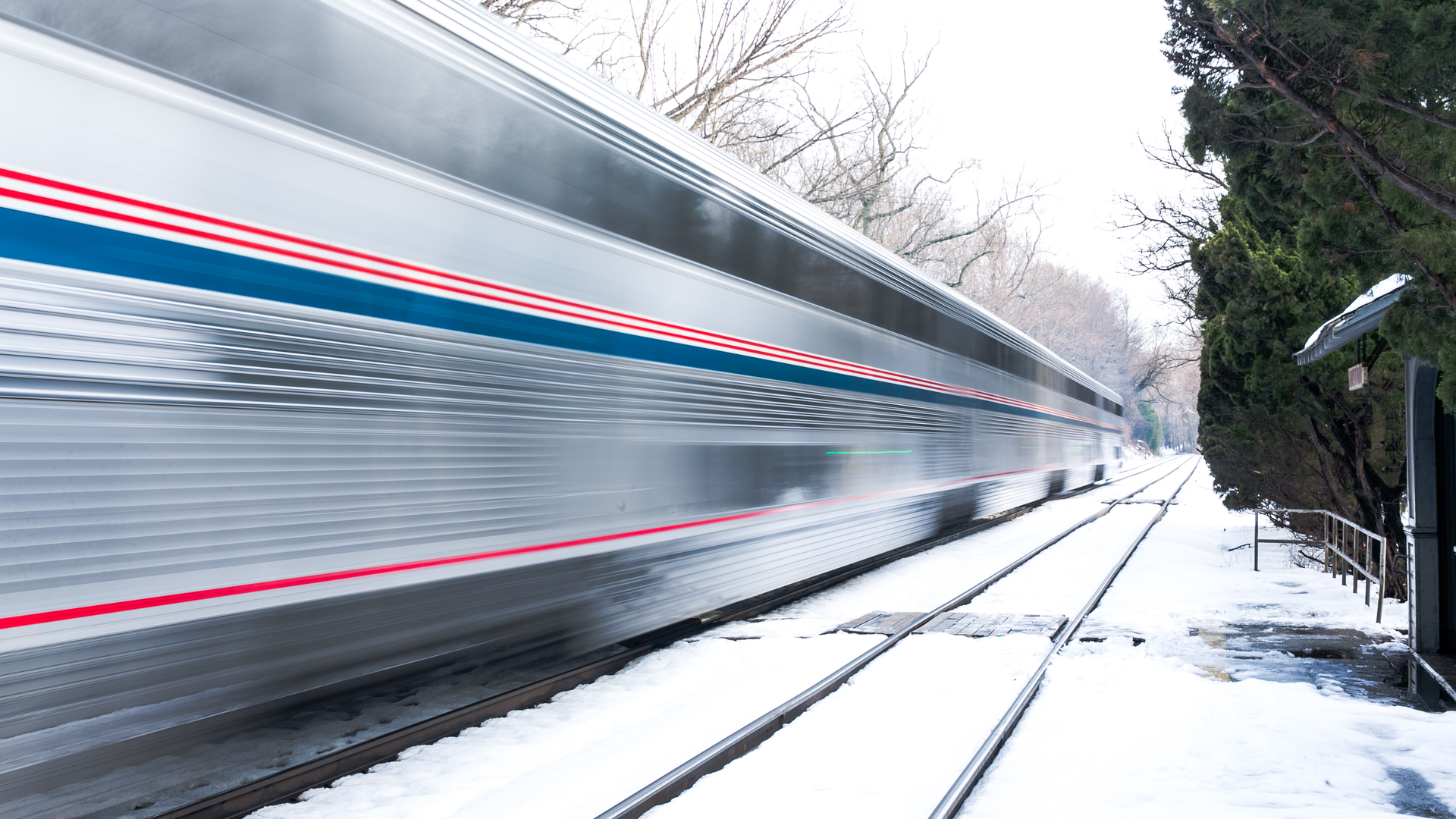 Amtrak Train 29 on CSX's Burnswich Line in Garret Park, Md. This line is part of Amtrak's Capitol Limited service, which had an on time performance of 31 percent in 2019.