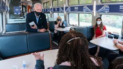 Then-candidate Biden during a Whistle Stop Tour in Cleveland, Ohio, Sept. 30, 2020. Then-candidate Biden during a Whistle Stop Tour in Cleveland, Ohio, Sept. 30, 2020.