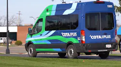 A COTA//PLUS vehicle.