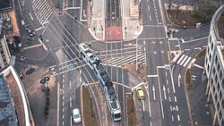 City infrastructure to accommodate transit, cars, buses, pedestrians and bikes. City infrastructure to accommodate transit, cars, buses, pedestrians and bikes.