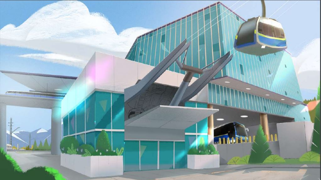 Gondola cabins would depart every minute, carrying more people up the mountain per hour than current bus services.