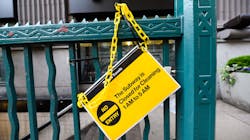 A no entry sign outside the MTA subway station in Bryant Park ahead of the station closure for cleaning during the coronavirus pandemic in New York City. A no entry sign outside the MTA subway station in Bryant Park ahead of the station closure for cleaning during the coronavirus pandemic in New York City.