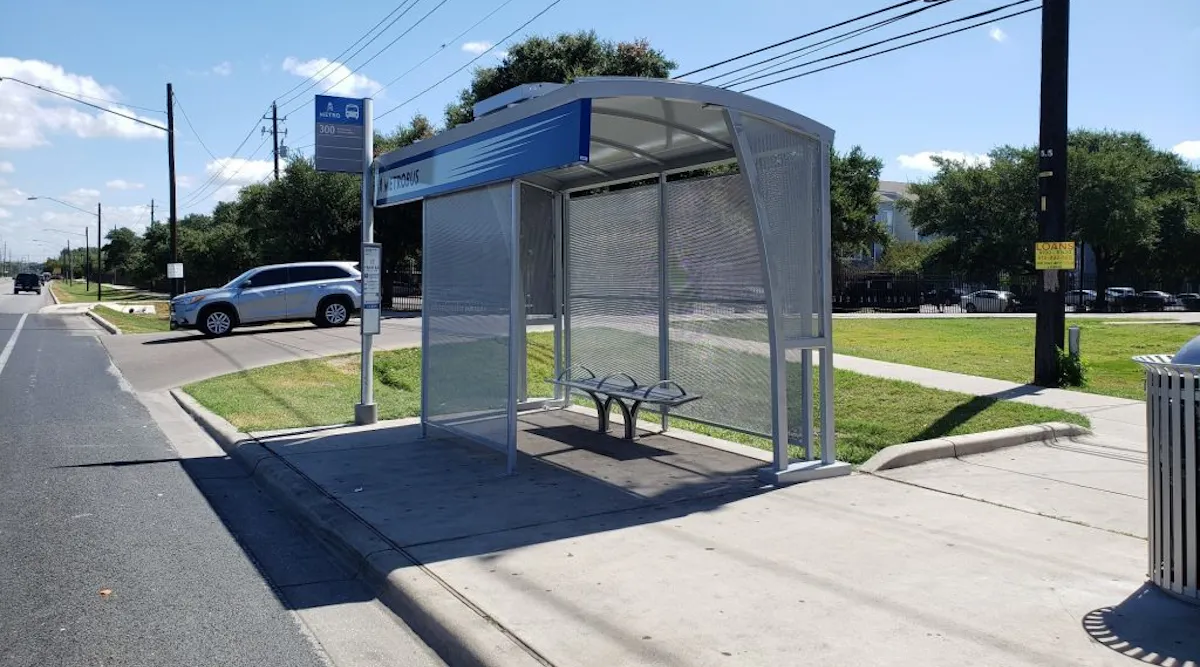 CapMetro begins to see delivery of Tolar bus shelters | Mass Transit