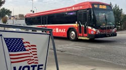 RideKC is offering free rides on Nov. 3 to ease transport options for those still wishing to vote in the U.S. general election.