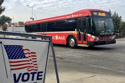 RideKC is offering free rides on Nov. 3 to ease transport options for those still wishing to vote in the U.S. general election. RideKC is offering free rides on Nov. 3 to ease transport options for those still wishing to vote in the U.S. general election.
