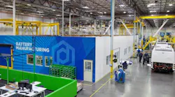 Proterra's new battery manufacturing line is co-located within its existing EV bus facility.