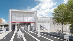 A rendering of the Kennedy Station as part of the Eglinton Crosstown project. The Toronto City Council is evaluating an extension from this station east.