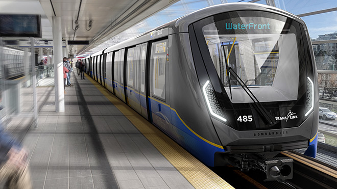 TransLink Selects Bombardier For Largest Order Of SkyTrain Vehicles ...