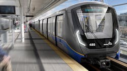 A rendering of a new SkyTrain rail car to be built by Bombardier. A rendering of a new SkyTrain rail car to be built by Bombardier.