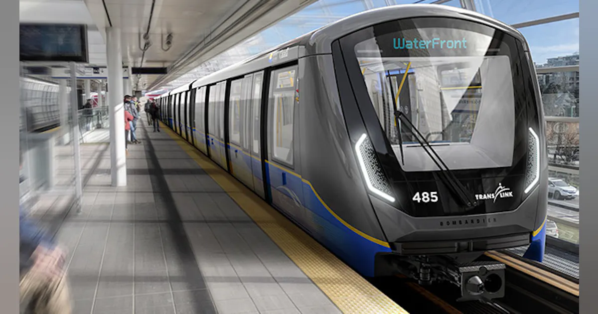 Translink Vehicles TransLink selects Bombardier for largest order of SkyTrain vehicles ...