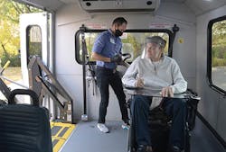 Regular riders started returning to Metro Mobility and Transit Link in July.