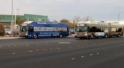 The RTC of Southern Nevada awareness campaign is featured across the valley&rsquo;s transit stops and hubs, inside and outside of buses, on digital billboards and on social media platforms.