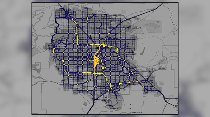 Where people move in Las Vegas, Nev.