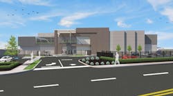 A rendering of the TSOC front entrance. A rendering of the TSOC front entrance.