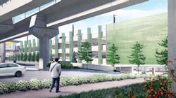 Artist rendering. Artist rendering.