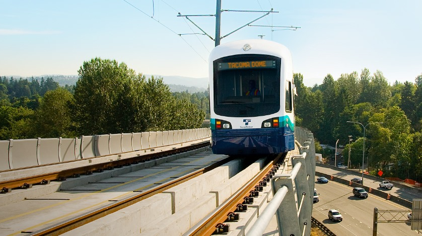 A rendering of the Tacoma Dome Link Extension. The extension is one of the future projects to experience a significant increase in estimated costs.