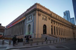 Moynihan Train Hall will operate as a single complex with New York Penn Station and expands the station’s capacity by 50 percent. Moynihan Train Hall will operate as a single complex with New York Penn Station and expands the station’s capacity by 50 percent.