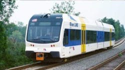 Example of GCL light rail vehicle. Example of GCL light rail vehicle.