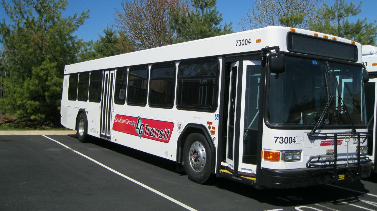 One of LC Transit's GILLIG buses. Keolis will take over bus operations and maintenance on April 1, 2021.