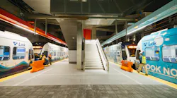 Construction at the UDistrict station was substantially completed last summer.