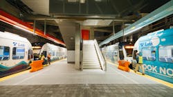 Construction at the UDistrict station was substantially completed last summer. Construction at the UDistrict station was substantially completed last summer.