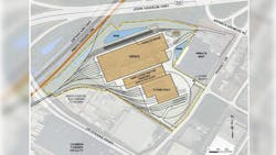 Diagram of WMATA's Rail Heavy Repair and Overhaul Facility. Diagram of WMATA's Rail Heavy Repair and Overhaul Facility.