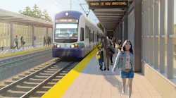 Artist rendering of station design courtesy of Sound Transit.