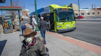 Marin Castaneda has been using public transportation in El Paso for 30 years. He was not concerned with a possible increase in fares.