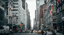 A Manhattan street pre COVID.