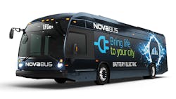 Stock image shows the type of battery-electric bus coming to MCTS. The specific design and branding of the local buses will be unveiled at a future date. Stock image shows the type of battery-electric bus coming to MCTS. The specific design and branding of the local buses will be unveiled at a future date.