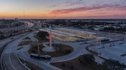 An Aerial view of Houston METRO’s Northwest Transit Center. An Aerial view of Houston METRO’s Northwest Transit Center.