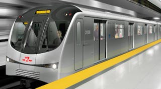 Rendering of future service on the Yonge North Subway Extension.