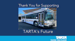The language provides TARTA with a two-year window to expand its membership with approval of a simple majority of its current local government members rather than the unanimous consent previously required under state law.