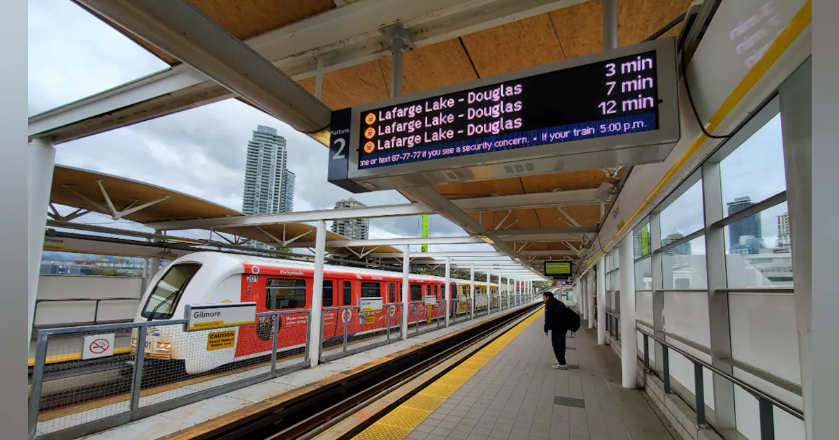 Translink Train/bus TransLink completes modernization of 1980s-era SkyTrain technology ...