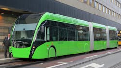 ULRT uses electric buses on rails, with a few tweaks, that give it the potential to disrupt the way transit is built.