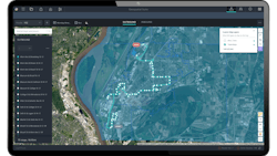 The Custom Maps Layer visualizes transportation routes alongside municipal boundaries. The Custom Maps Layer visualizes transportation routes alongside municipal boundaries.