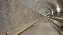 A look at one of the tunnels developed for the Eglinton Crosstown light rail transit project.