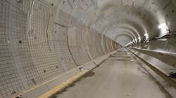 A look at one of the tunnels developed for the Eglinton Crosstown light rail transit project. A look at one of the tunnels developed for the Eglinton Crosstown light rail transit project.