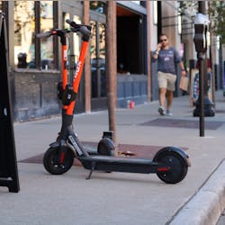 e-scooters in Columbus, Ohio. e-scooters in Columbus, Ohio.